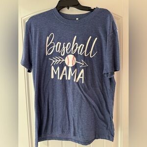 Women’s baseball mama tshirt size xl